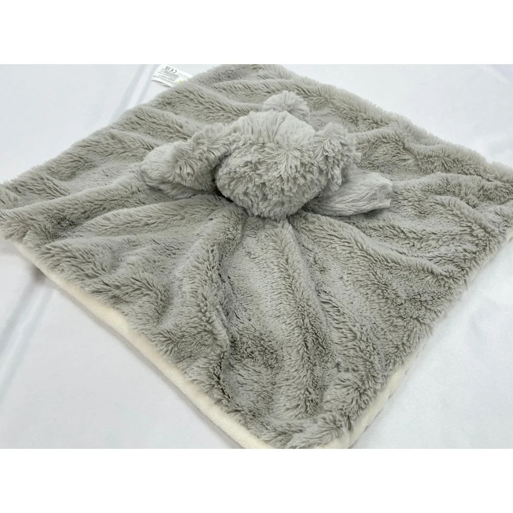 Kellytoy Gray Elephant‎ Security Blanket Lovey Plush 13.5